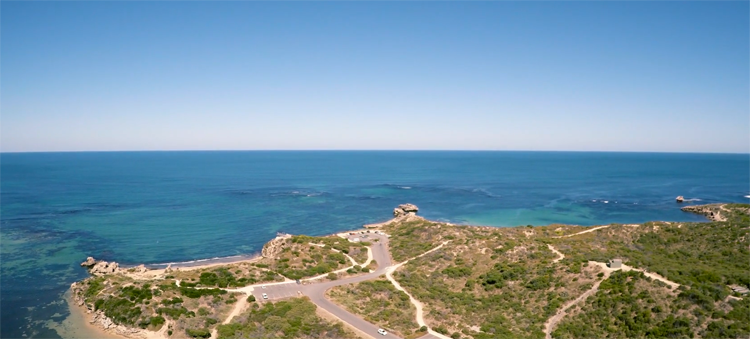 Point Peron, Australië met 3DR Solo