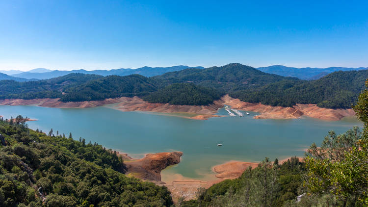 Lake Shasta gefilmd met DJI Mavic Pro